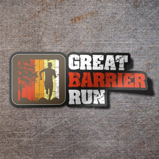 Great Barrier Run Aufkleber