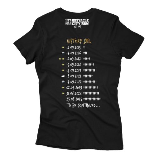 Obstacle City Run Jubiläums T-Shirt - 10 Jahre - Female – Bild 2