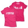 Obstacle City Run T-Shirt Skyline Pink Female