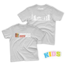 Obstacle City Run T-Shirt Skyline Grey KIDS