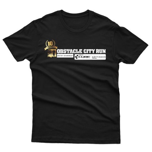 Obstacle City Run Jubiläums T-Shirt - 10 Jahre - Male – Bild 3