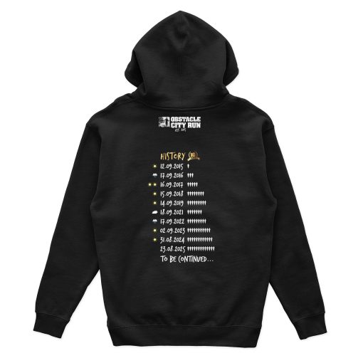 Obstacle City Run Jubiläums Hoodie - 10 Jahre – Bild 3