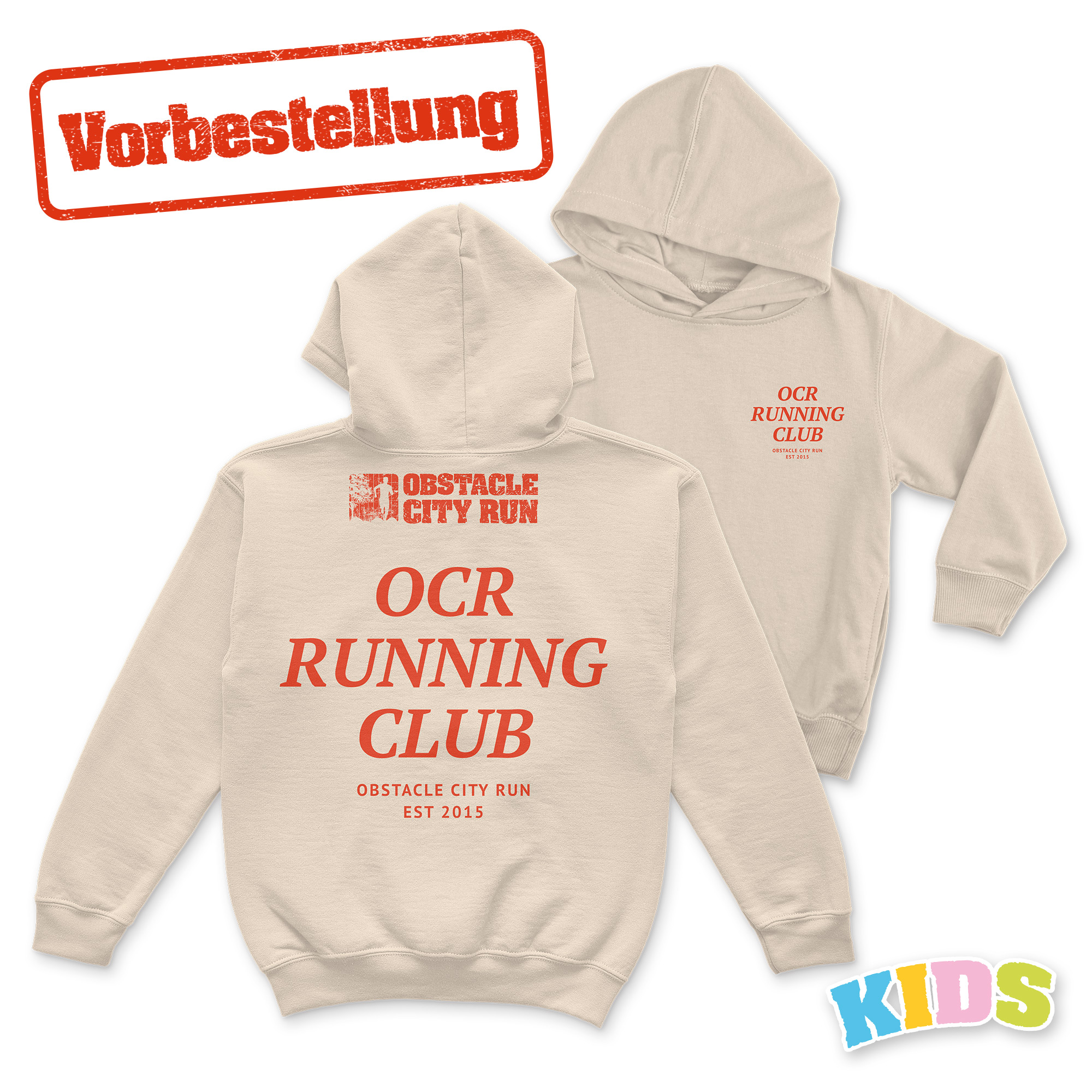 Hoodie OCR Running Club KIDS - VORBESTELLUNG