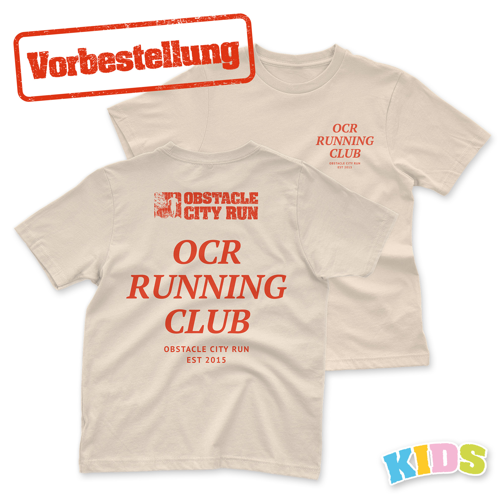 Obstacle City Run T-Shirt OCR Running Club KIDS - VORBESTELLUNG