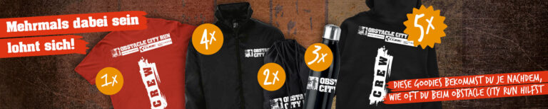 Volunteer Goodies für Freiwillige Helfer