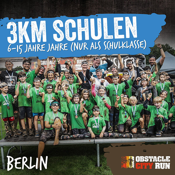 3KM Schulen (ab 6 Jahre) - BERLIN 2027
